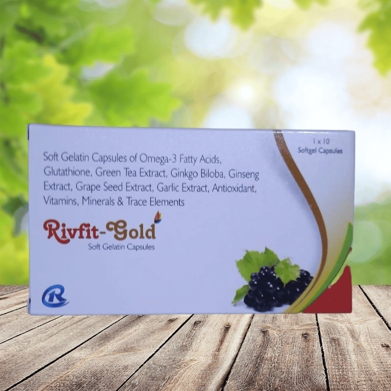 Rivfit-Gold Soft Gelatin Capsules